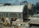 18.04.2007, Umbau des Hauptbahnhof Dresden geht voran
