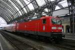 143 883 mit S3 nach Tharandt in Dresden Hbf. 26.10.2011