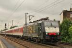 ES 64 F4 - 115 mit AZ 13327 von Dsseldorf Hbf nach Villach in Dsseldorf-Oberbilk am 26.05.13.