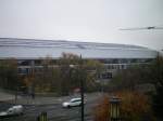 Blick auf den neuen Hauptbahnhof.Erfurt 03.11.08