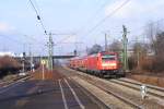 25.02.2009 10:12 RE nach Lindau in Oberesslingen in voller Fahrt - Eigentlich habe ich eine Dieseltraktion erwartet, aber ich bin so auch zufrieden.