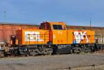 214 025-9 der BBL im Bf Euskirchen - 21.11.2012