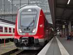 DB Regio Bombardier Twindexx 446 003 am 29.12.17 in Frankfurt am Main Hbf