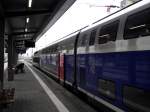 TGV Duplex steht am 13.02.14 in Frankfurt am Main 