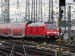 DB Regio Hessen 245 016 erreicht am 23.12.14 Frankfurt am Main Hbf vom Bahnsteig aus fotografiert