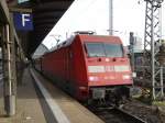 DB Fernverkehr 101 094-1 am 05.12.15 in Frankfurt am Main Hbf mit einen IC