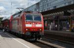 146 116-9 mit RE nach Basel/Bad in Freiburg am 27.08.2011