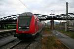 50 80 86-81 050-6 war zusammen mit 146 114-4 und zwei Schwarzwaldbahn-Dostos (HG 160) am Nachmittag des 14.12.13 als RE von Basel nach Offenburg unterwegs.