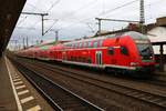 DBpbzfa mit Schublok 114 010 und einer kalt mitlaufenden BR 114 von DB Regio Hessen als RE 4510 (RE50) von Frankfurt(Main)Hbf erreicht seinen Endbahnhof Fulda auf Gleis 1. [22.10.2017 | 11:52 Uhr]