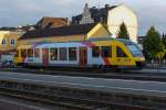 Alstom Lint 41 der HLB in Fulda bei Seite gestellt.