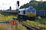 Aus dem Archiv: 247 034-2 Gladbeck-West 22.07.2014. Der Zaun im Vordergrund begrenzt den nicht mehr erneuerten Bereich des Bahnsteigs