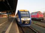 Hex Lint nach Halle Saale HBF am 29.03.2014 im Bahnhof von Goslar