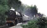 41360 kommt gerade aus dem ca 3000m messenden Oberhagener Tunnel  und durchfhrt das Gl.1 des Bahnhofs HA-Oberhagen.