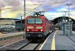 143 856-3  Hinterzarten  der S-Bahn Mitteldeutschland (DB Regio Südost) als S 37734 (S7) nach Halle-Nietleben steht im Startbahnhof Halle(Saale)Hbf auf Gleis 4 A-C.
[14.12.2019 | 13:19 Uhr]