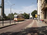 Straßenbahn auf der Halleschen Steintorbrücke am 15.Juni 2019