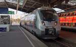 Am 12.10.15 erreichte 9442 112 im Rahmen einer Testfahrt den hallenser Hauptbahnhof. Während des Richtungswechsel wurde der Abellio-Hamster nicht nur von mir begutachtet.