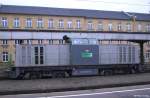 Hybridlok ALS 1001 009-2, ex DR 110 291-2, ex DB 202 291-1 (Baujahr 1970, LEW --> Umbau zur Hybridlok 2002, Alstom) steht vermietet an DB Regio im Hbf.