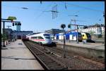 Blick ber Den Bahnhof Hamburg-Altona Links RB.Nach Itzehoe ICE-T Nach Mnchen-Hbf NOB-Bahn Nach Westerland(Sylt) 11.05.08