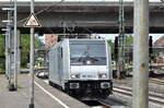 ecco-rail GmbH, Wien mit der Railpool Lok  185 695-5  [NVR-Nummer: 91 74 0185 695-5 S-Rpool] am 22.05.23 Durchfahrt Bahnhof Hamburg-Harburg. 