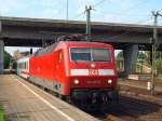 120 126-8 ist mit einen IC am 23.08.13 vom bhf harburg abgefahren