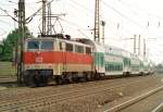 111 137 mit RE 3336 (Hamburg–Bremen) am 06.06.1998 in Hamburg-Harburg