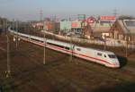 401 502 als ICE 1029 (Hamburg-Altona–Köln–Nürnberg Hbf) am 14.02.2015 in Hamburg-Harburg