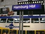 HAmburg Hbf mit metronom nach Hannover Hbf