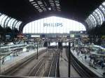 Bahnhofshalle des Hauptbahnhofs Hamburg