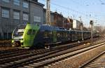 1429 005-0 hat am 28.1.2017 als RB61 (NBE75521) von Itzehoe nach Hamburg Hauptbahnhof das Ziel der Fahrt erreicht.