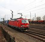 DB Cargo 193 314-2 beim Rangieren am 02.03.19 in Hanau Hbf.