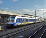 ERIXX Alstom Lint 54 Doppeltraktion am 17.11.17 in Hannover Hbf 