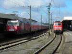 101 070 und 111 140 in Hannover HBF