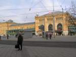 Bahnhofsvorplatz vom Hauptbahnhof Hannover! 