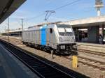 9180 6 187 007-0 D-Rpool auf Probefahrt (Hannover Hbf, 21.04.2015)