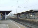 Nun die Gleise 5-7 im Bahnhof Herford, Blick in Richtung Bielefeld. (02.01.2008)