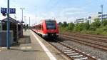 Hier zu sehen der Vareo Lint 620 003/503 der DB Regio NRW beim Wenden zurück in Richtung Köln Messe/Deutz.
