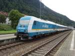 Netinera ALEX 223 070 mit dem ALEX Süd nach München Hbf am 16.08.14 in Immenstadt 