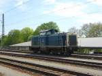 Diesellok 212 329-7 am 01.05. 2012 in Karlsruhe Hbf.