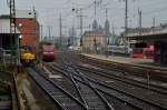 Nordwestliche Bahnhofsansicht des Koblenzer Hbf aufgenommen am 25.8.2013