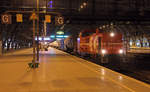 RheinCargo DE 82 mit 54657  Köln-Kalk Nord - Köln Godorf Hafen // Aufgenommen im Kölner Hbf.