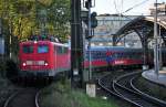 110 200-3 verlsst Kln-Hbf Richtung Hohenzollernbrcke - 10.10.2010