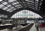 Klner Hauptbahnhof - Richtung Hohenzollernbrcke - 12.07.2013