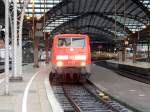 Man musste schon früh in Köln sein um den Rheingold heute morgen zu bekommen. Gegen 7:33 kam dann die 111 122 mit dem AKE 96 nach Westerland Sylt in den Kölner HBF eingefahren.

Köln 02.11.2014