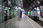 277 030 bei Gleisbauarbeiten im Kölner Hbf.