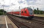 RE6 (RE10622)  Westfalen-Express  von Minden(Westf) nach Köln/Bonn Flughafen fährt am 3.7.2017 durch Köln Messe/Deutz.