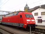 101 009-8 steht am 05.11.2011 in Konstanz.