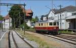 Oldistunden im Grenzbahnhof. 

Re 4/4<sup>I</sup> 10034 rangiert vor historischen Mauern, das Konzilsgebäude wurde im Jahr 1188 erbaut. Juni 2014.