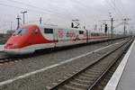 401 512-9  Memmingen  erreicht am 27.1.2018 als ICE599 von Hamburg-Altona nach München Hauptbahnhof den Leipziger Hauptbahnhof.