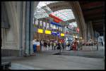 Blick Von Den Gleisen Im Bahnhof Leipzig-Hbf.11.08.07