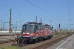 115 509-2  80 Jahre DB AutoZug  in Leipzig Hbf 24.04.2015